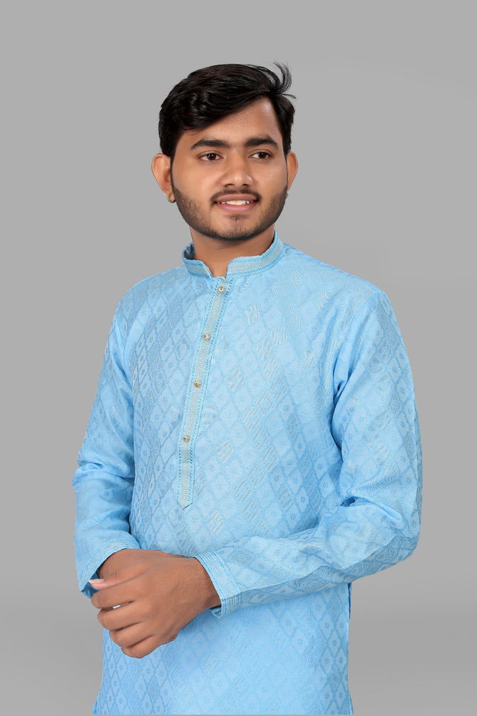 Pintex jacquard 1 Mens Kurta Pajama Manufacturers